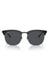 Ray Ban Ray-ban 56mm Square Sunglasses In Black