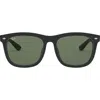 Ray Ban Ray-ban 56mm Square Sunglasses In Black