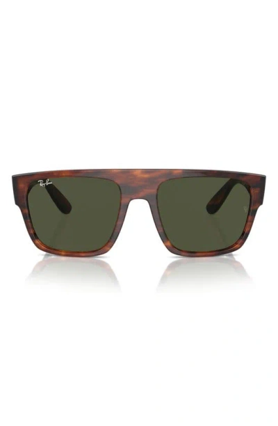 Ray Ban Drifter Square-frame Sunglasses In Brown