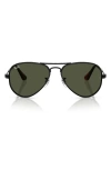Ray Ban Ray-ban 58mm Aviator Max Polarized Sunglasses In Black