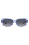 Ray Ban Ray-ban 58mm Gradient Rectangular Sunglasses
