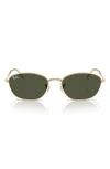 Ray Ban Ray-ban 58mm Irregular Oval Sunglasses
