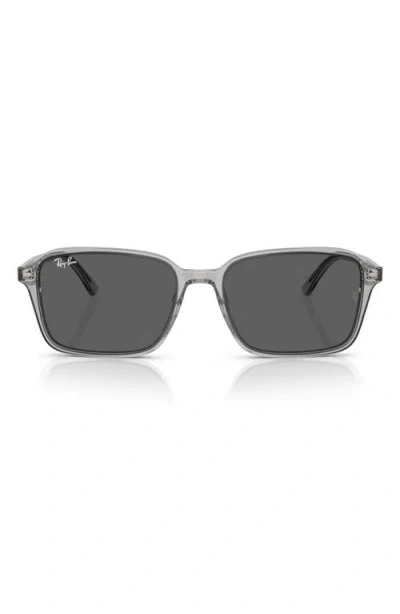 Ray Ban Ray-ban 58mm Square Sunglasses In Gray