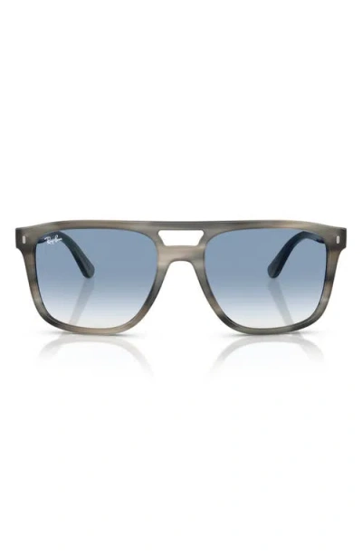 RAY BAN RAY-BAN 58MM SQUARE SUNGLASSES