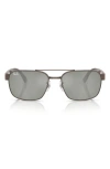 Ray Ban Rb3751 Sunglasses Havana Brown Frame Green Lenses 61-17 In Copper