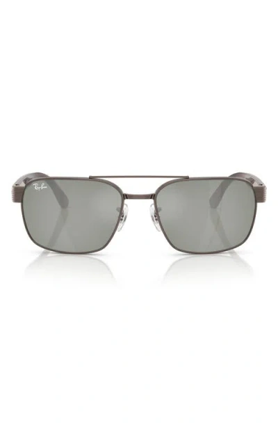 RAY BAN RAY-BAN 58MM SQUARE SUNGLASSES
