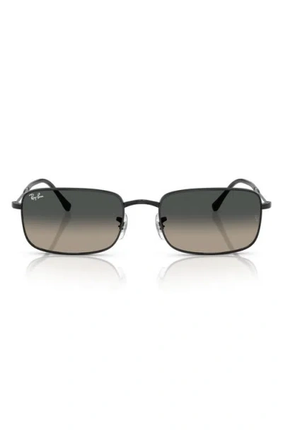 RAY BAN RAY-BAN 59MM GRADIENT RECTANGLE SUNGLASSES