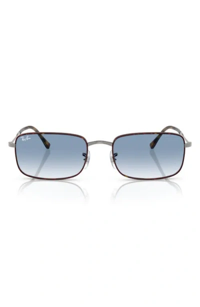 RAY BAN RAY-BAN 59MM GRADIENT RECTANGLE SUNGLASSES