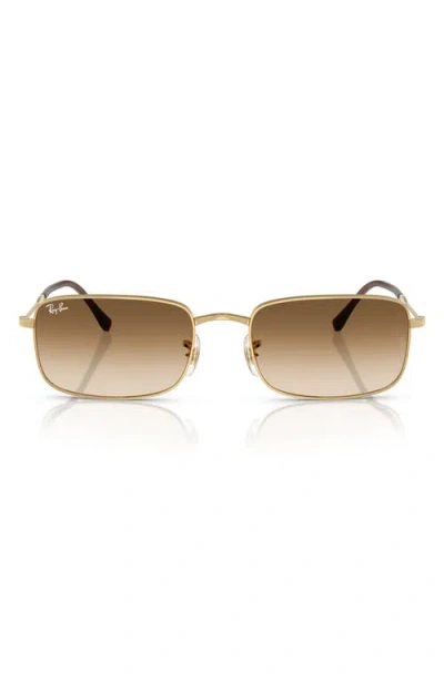 RAY BAN RAY-BAN 59MM GRADIENT RECTANGLE SUNGLASSES