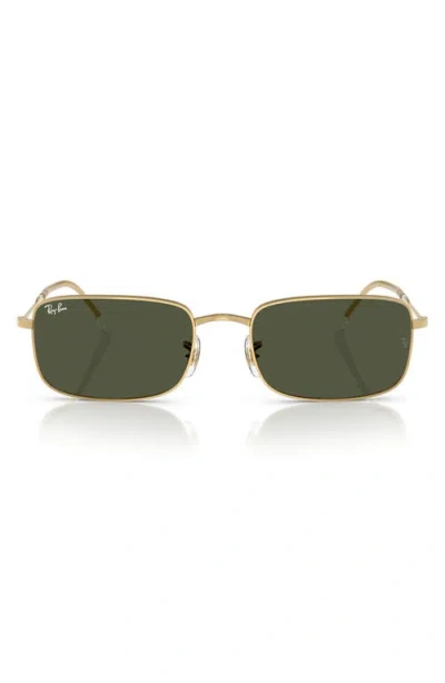 RAY BAN RAY-BAN 59MM RECTANGLE SUNGLASSES