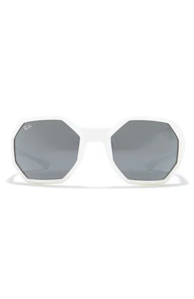 Ray Ban Ray-ban 59mm Wrap Sunglasses In Gray