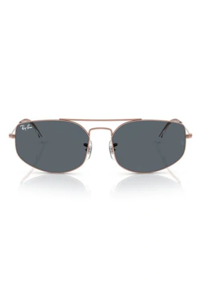 RAY BAN RAY-BAN 60MM IRREGULAR SUNGLASSES