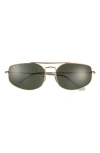 Ray Ban Ray-ban 60mm Irregular Sunglasses In Yellow