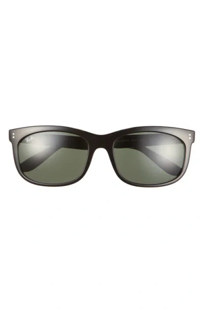 Ray Ban Ray-ban 60mm Pillow Sunglasses In Black