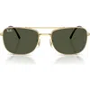 Ray Ban Ray-ban 62mm Rectangular Sunglasses In Arista