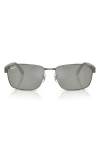 Ray Ban Rb3750 Sunglasses Havana Brown Frame Green Lenses 62-18 In Copper