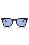 Ray Ban Ray-ban 65mm Square In Black