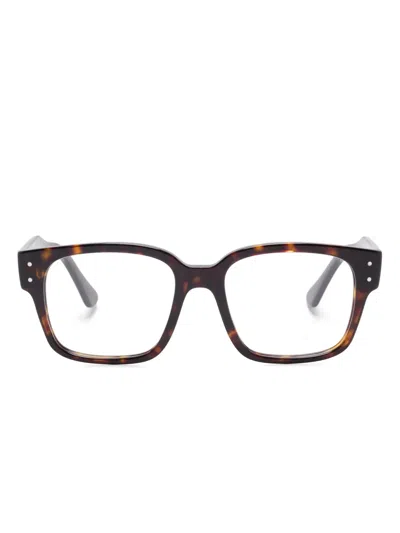 Ray Ban 7256 Glasses In Brown