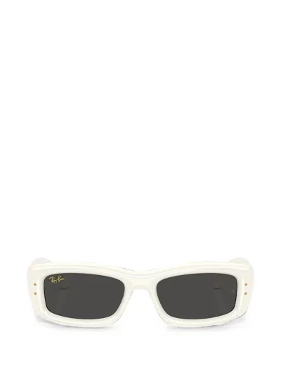 Ray Ban A$ap Rocky Kiliane Puffer Sunglasses In Neutral