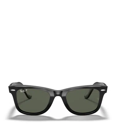 Ray Ban Acetate 0rb2140 Sunglasses In Black