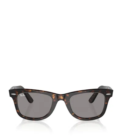 Ray Ban Acetate 0rb2140 Sunglasses In Neutral