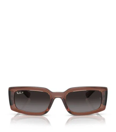 Ray Ban Acetate 0rb4395 Sunglasses In Brown
