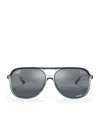 Ray Ban Rb2198 Bill Square Acetate Aviator Sunglasses In Blue