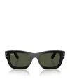 Ray Ban Acetate Joseph Sunglasses In Black