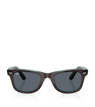 RAY BAN ACETATE WAYFARER SUNGLASSES