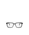 Ray Ban Ray-ban 55mm Rectangular Optical Glasses In Black