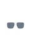 Ray Ban Ray-ban 56mm Polarized Square Sunglasses In Blue