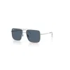 Ray Ban Womens Rb3758 Ari Bio-based Square-frame Metal Sunglasses Silver In Silber
