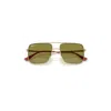 Ray Ban Ari Bio-based Sunglasses Pale Gold Frame Green Lenses 54-16 In Pale Gold