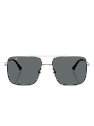 Ray Ban Ari Bio-based Sunglasses In Silver