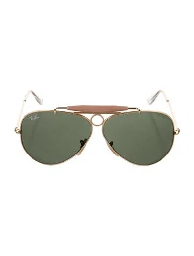 Pre-owned Ray Ban Arista Aviator Sunglasses In Pink