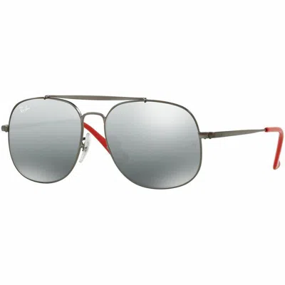 Pre-owned Ray Ban Authentic  Junior Kids Sunglasses W/silver Gradient Lens Rj9561s 250/88 In Grey / Silver