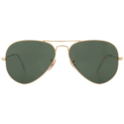 Ray Ban Aviator Aviation Collection G-15 Green Unisex Sunglasses Rb3025 W3400 58 In Multi