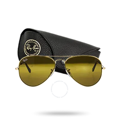 Ray Ban Aviator Classic Brown Classic B-15 Unisex Sunglasses Rb3025 001/33 58