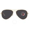 Ray Ban Aviator Classic Polarized Black Pilot Unisex Sunglasses Rb3025 919648 58 In Black