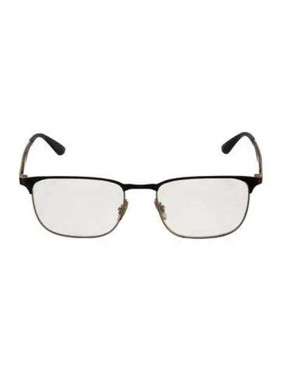 Pre-owned Ray Ban Aviator Eyeglasses In Black