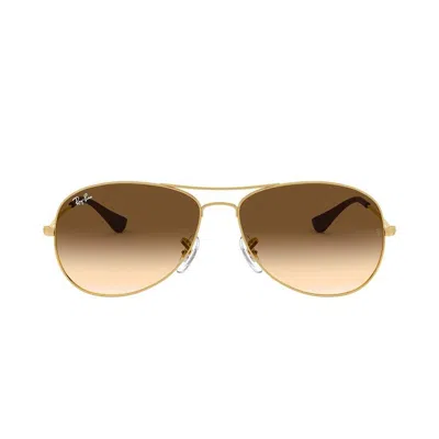 Ray Ban Aviator Frame Sunglasses In 001/51