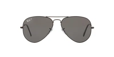 Ray Ban Aviator Frame Sunglasses In 002/48