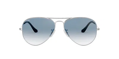 Ray Ban Aviator Frame Sunglasses In 003/3f