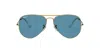 Ray Ban Aviator Frame Sunglasses In 9196s2