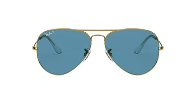 Ray Ban Aviator Frame Sunglasses In 9196s2