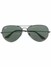 Ray Ban Aviator-frame Sunglasses In Black