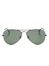 Ray Ban Aviator-frame Sunglasses In Black