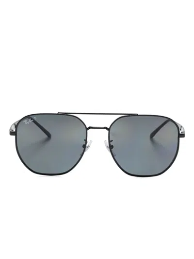 Ray Ban Aviator-frame Sunglasses In Black