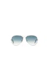 Ray Ban Ray-ban Aviator Frame Sunglasses In Blue