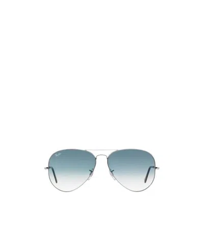 Ray Ban Ray-ban Aviator Frame Sunglasses In Blue